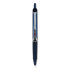 Pilot Precise V5RT Roller Ball Pen, Retractable, Extra-Fine 0.5 mm, Navy Ink, Navy Barrel, Dozen (13447)