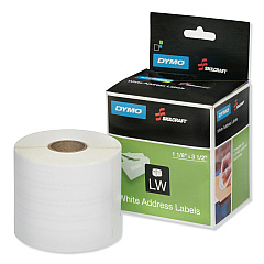 AbilityOne 7530016578883 Dymo/SKILCRAFT LabelWriter Thermal Labels, Address Label, 1.12" x 3.5", Black on White