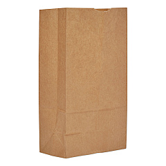 General Grocery Paper Bags, 12 lbs Capacity, #12, 7.06"w x 4.5"d x 12.75"h, Kraft, 1,000 Bags (GK12)