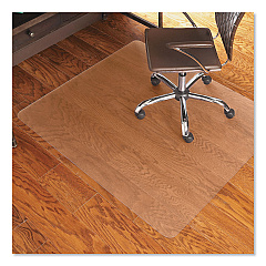 ES Robbins Economy Series Chair Mat for Hard Floors, 46 x 60, Clear (131826)