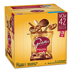 Gardettos Club Mix, Zesty Original, 1.75 oz Packet, 42/Carton (49448)