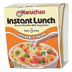 Maruchan Instant Lunch, Chicken, 2.25 oz Cups, 12/Carton (MAR00121)