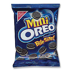 Nabisco Oreo Minis - Single Serve, 1.75 oz Packets, 60/Carton (NFG00011)