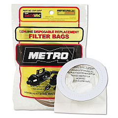 DataVac Replacement Bags for Handheld Steel Vacuum/Blower, 5/Pack (DVP26RP)