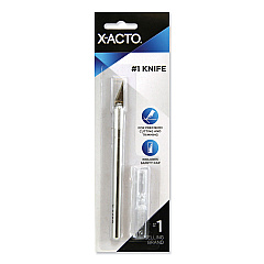 X-ACTO No. 1 Z-Series Precision Utility Knife w/Replaceable Steel Blade, Safety Cap (XZ3601)