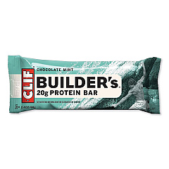 CLIF Bar Builders Protein Bar, Chocolate Mint, 2.4 oz Bar, 12 Bars/Box (CCC160044)
