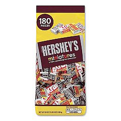 Hershey's Miniatures Variety Pack, Assorted, 56 oz (21543)