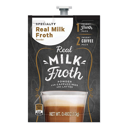 ALTERRA FLAVIA Real Milk Froth Freshpacks, 0.46 oz Packet, 72 Packets/Carton (MDR12475)