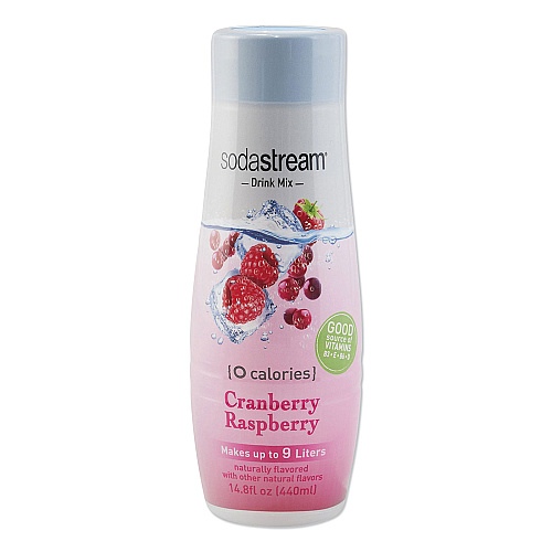 SodaStream Drink Mix, Cranberry Raspberry Zero Calorie, 14.8 oz (1024257011)