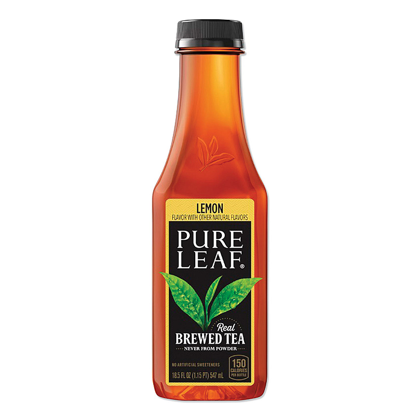 Pure Leaf Iced Tea, Lemon, 18.5 oz, 12/Carton (28618)