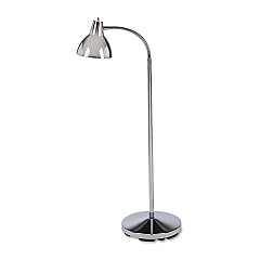 Medline Classic Incandescent Exam Lamp, Three Prong, 10"w x 10"d x 74"h, Stainless Steel (MDR721010)