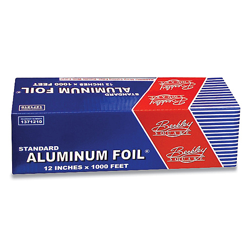 Berkley Square Standard Aluminum Foil Roll, 12" x 1,000 ft (1371210)