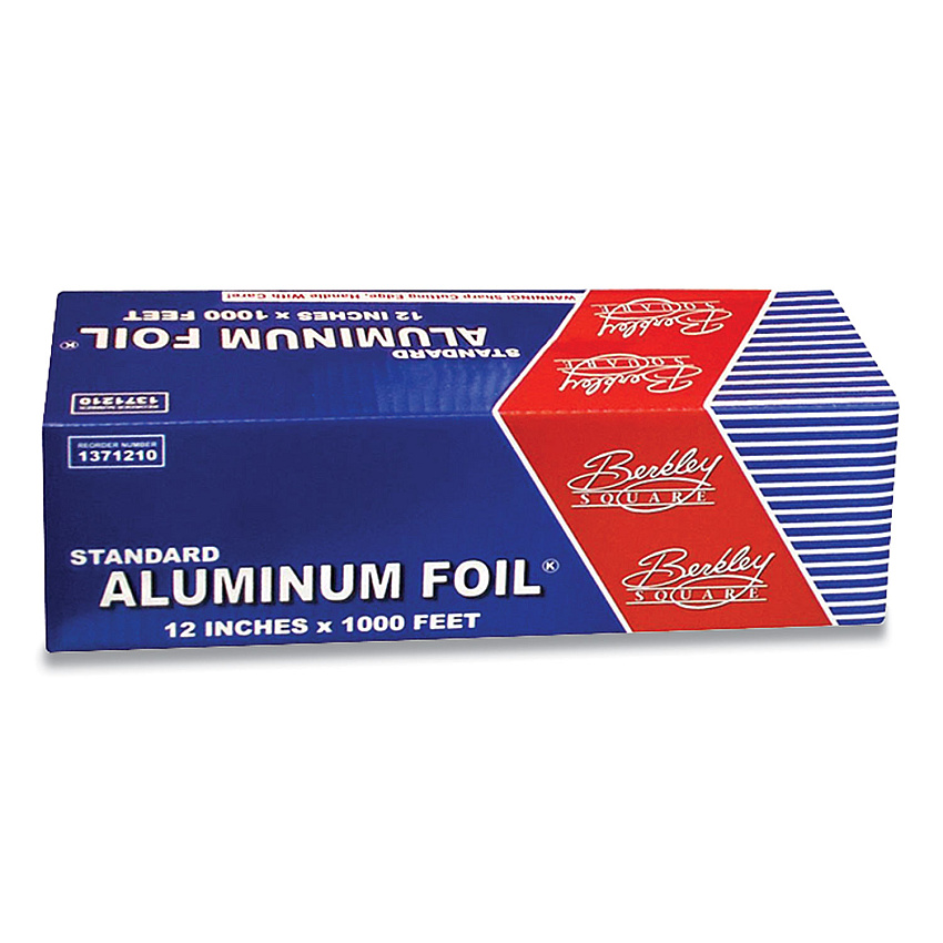 Berkley Square Standard Aluminum Foil Roll, 12" x 1,000 ft (1371210)