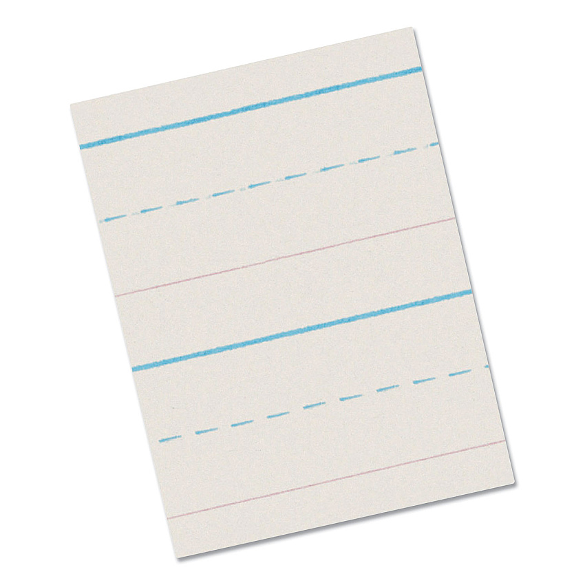 Pacon Multi-Program Handwriting Paper, 30 lb Bond Weight, 5/8" Long Rule, Two-Sided, 8.5 x 11, 500/Pack (2692)