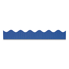 Pacon Bordette Decorative Border, 2.25" x 50 ft Roll, Rich Blue (37184)