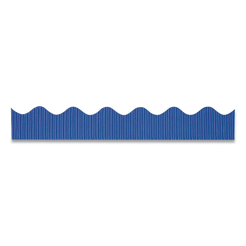 Pacon Bordette Decorative Border, 2.25" x 50 ft Roll, Rich Blue (37184)