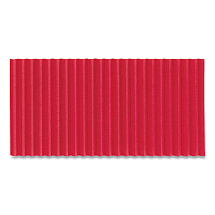 Pacon Corobuff Corrugated Paper Roll, 48" x 25 ft, Flame Red (0011031)
