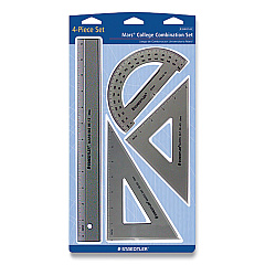 Staedtler College Combination Set, Plastic, Transparent Smoke (56932BK)