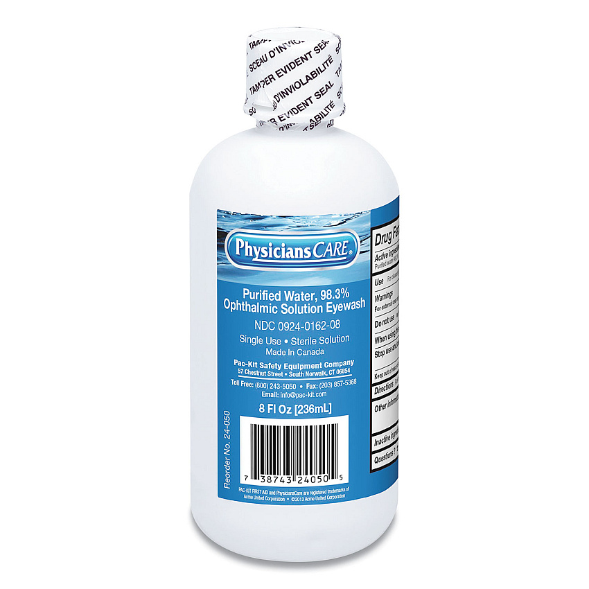 PhysiciansCare Eye Wash, 8 oz Bottle (24050)
