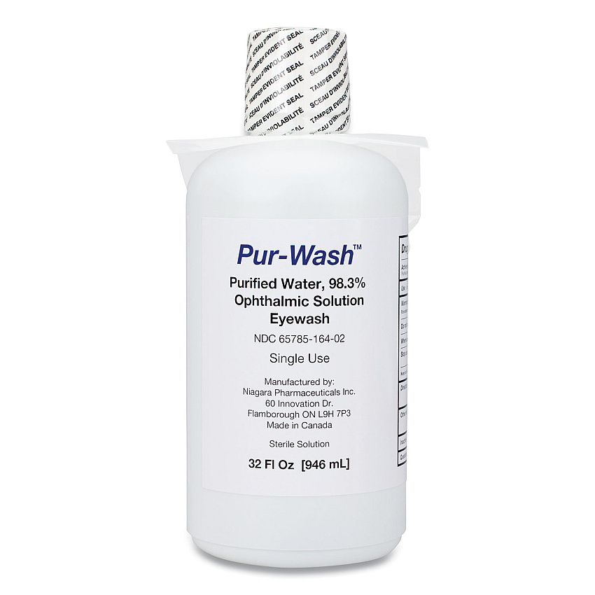 First Aid Only Pur-Wash Eye Wash, 32 oz Bottle (340232)