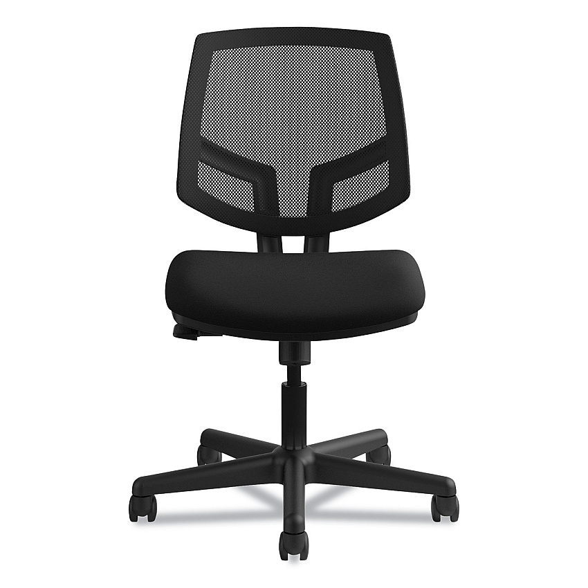 HON Volt Series Mesh Back Task Chair with Synchro-Tilt, Supports Up to 250 lb, 17.75" to 21.88" Seat Height, Black (5713GA10T)