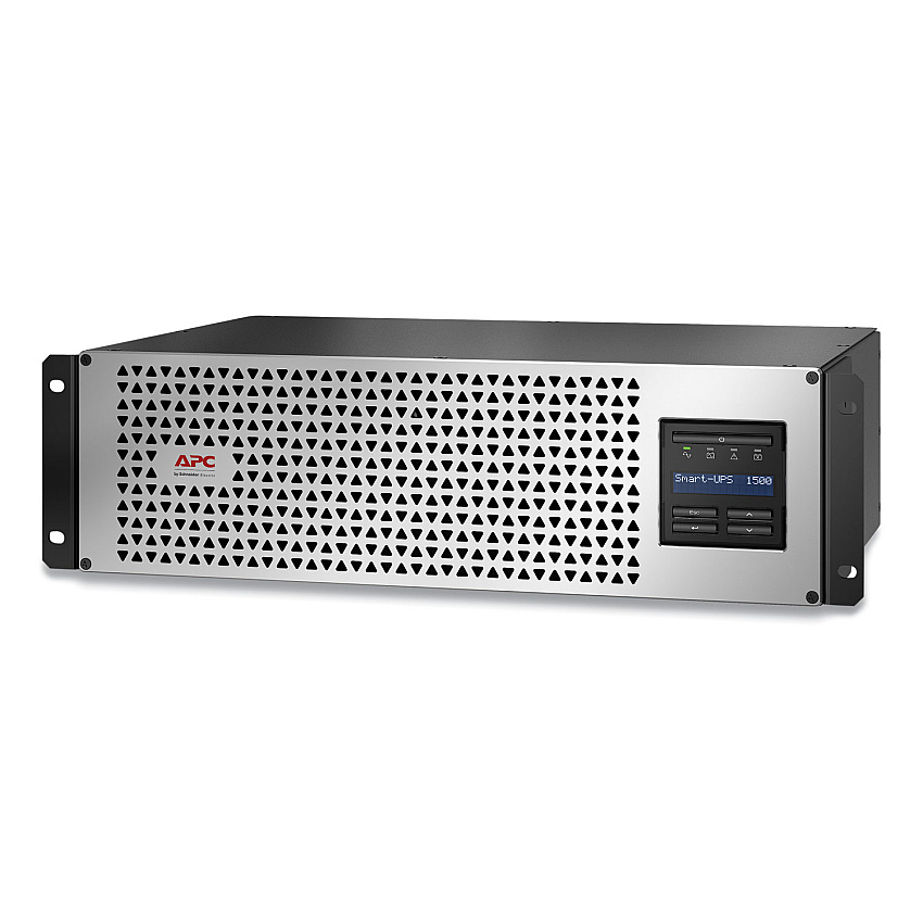 APC SMTL1500RM3UC Smart-UPS Li-Ion Rackmount Battery Backup System, 6 Outlets, 1500 VA, 680 J