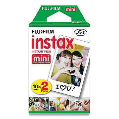 Fujifilm Instax Mini Film, 800 ASA, Color, 20 Sheets (16437396)
