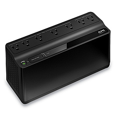 APC BN650M1 Back-UPS 650 VA Battery Backup System, 7 Outlets, 650 VA, 490 J (BVN650M1)