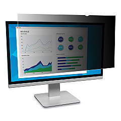 3M Frameless Blackout Privacy Filter for 18.5" Widescreen Monitor, 16:9 Aspect Ratio (PF185W9B)