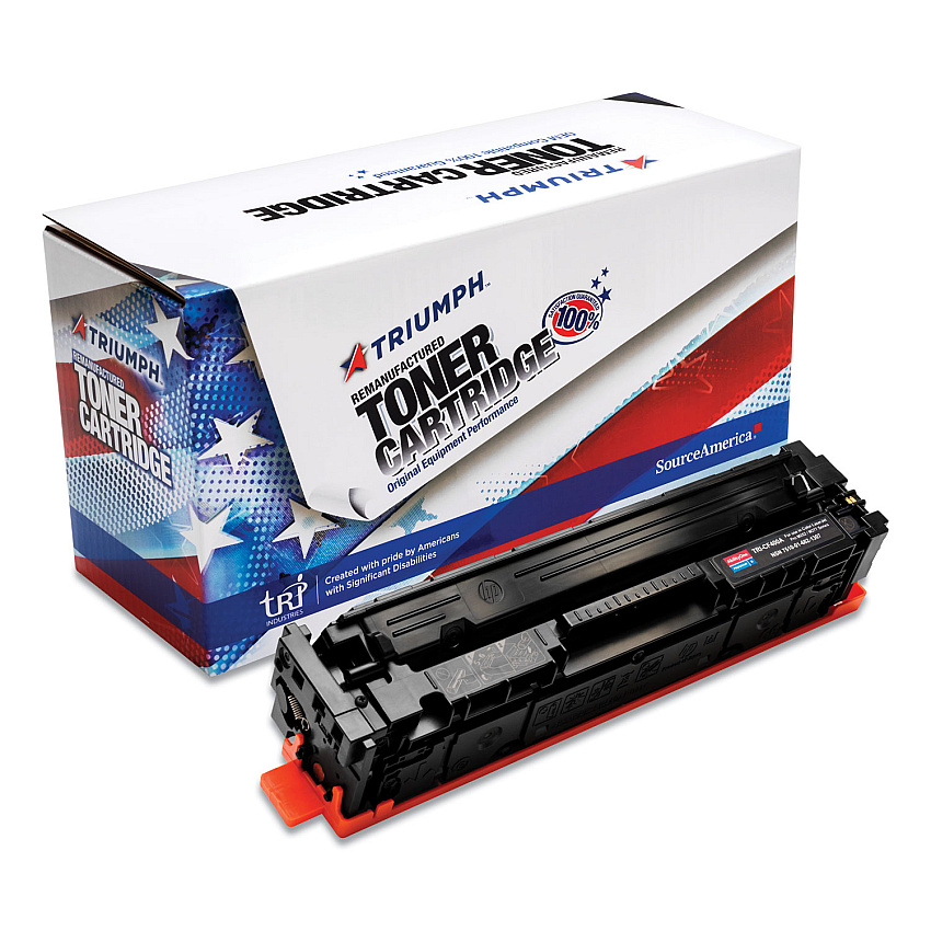 AbilityOne 7510016821306 Remanufactured CF400A (201A) Toner, 1,500 Page-Yield, Black (6821307)