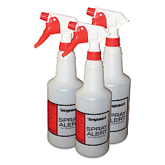 Impact Spray Alert System, 24 oz, Natural with Red/White Sprayer, 3/Pack, 32 Packs/Carton (5024SS)