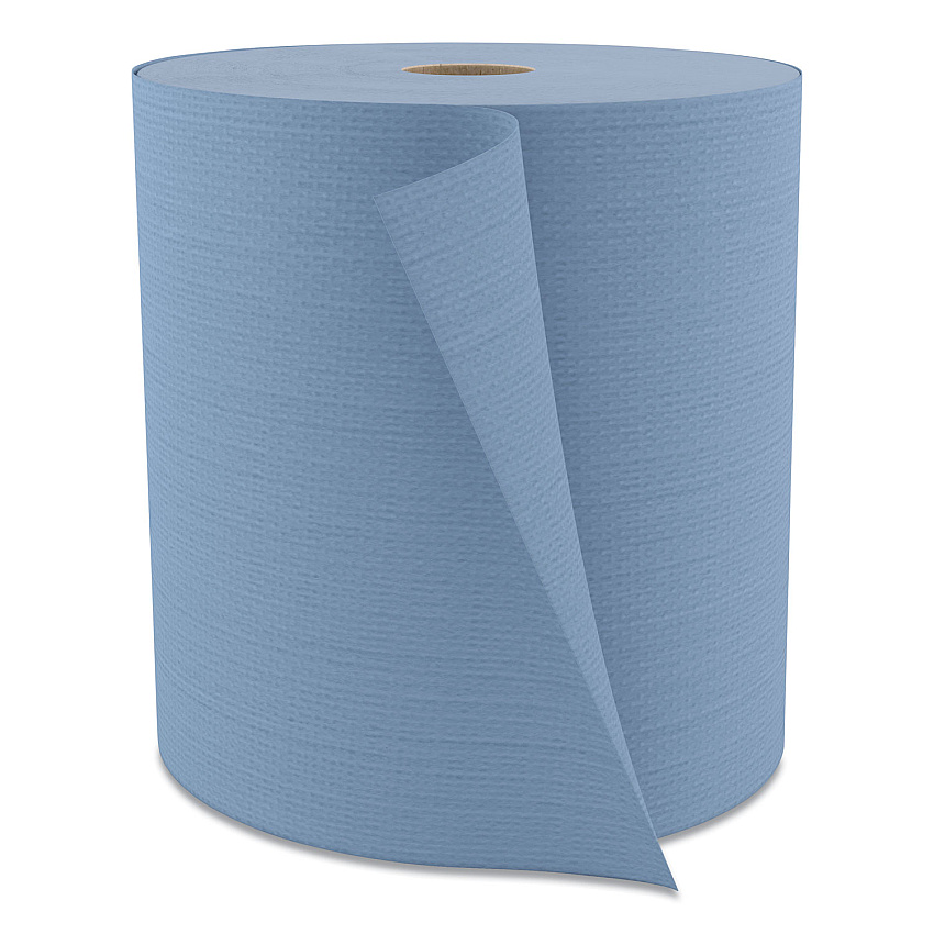 Cascades PRO Tuff-Job Spunlace Towels, Jumbo Roll, 12 x 13, Blue, 475/Roll (W802)