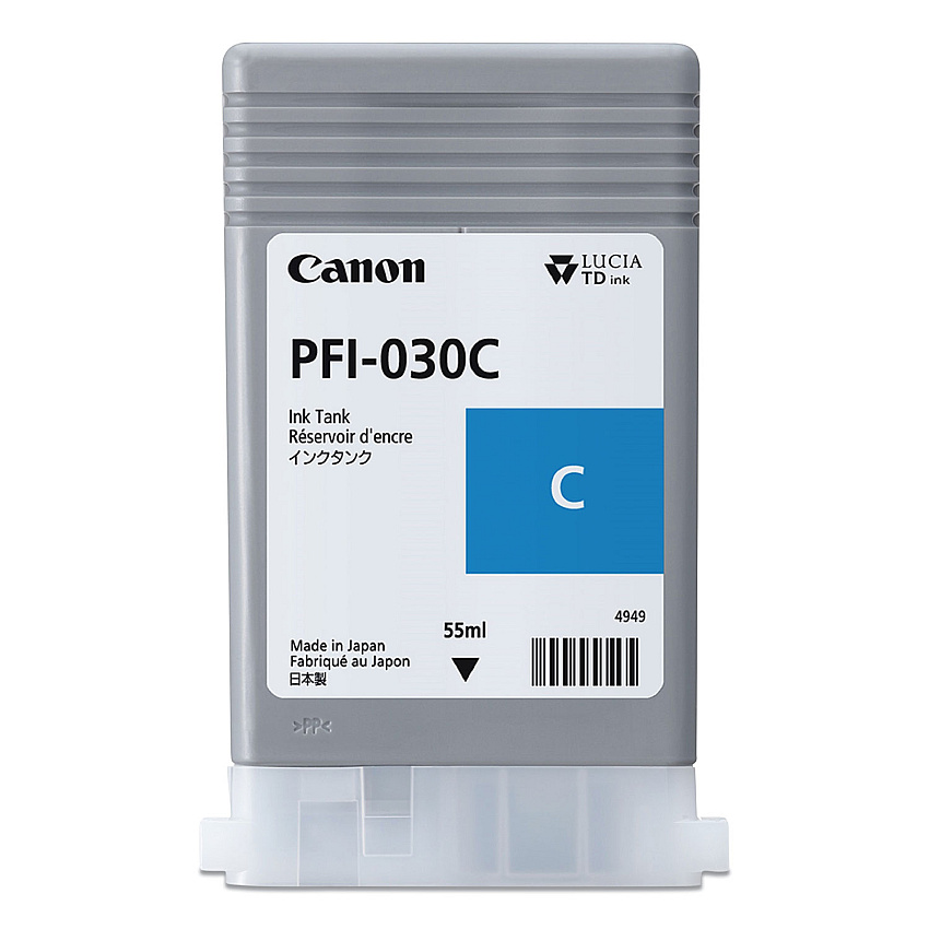 Canon PFI-030C Cyan Ink Tank