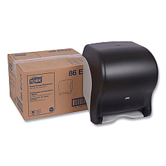 Tork Hand Towel Dispenser, Electronic, 11.78 x 9.12 x 14.39, Translucent Smoke (86ECO)