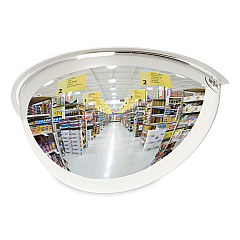 See All Half-Dome Convex Security Mirror, 18" Diameter (PV18180)