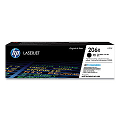 HP 206X High Yield Black Toner Cartridge W2110X
