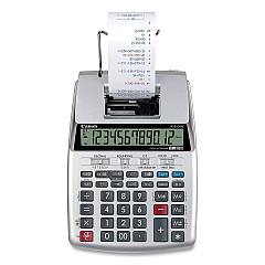 Canon P23-DHV-3 12-Digit Desktop Calculator, Black/Red Print, 2.3 Lines/Sec (2279C001)