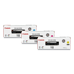 Canon 1385482 (118) Toner, 2,900 Page-Yield, Cyan/Magenta/Yellow (2660B015AA)