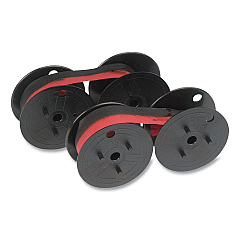 Compatible Dataproducts R3027-2 Calculator Ribbon, Black/Red, 2/Pack
