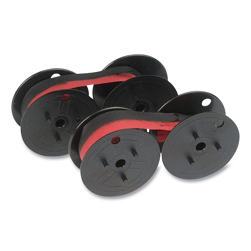Compatible Dataproducts R3027-2 Calculator Ribbon, Black/Red, 2/Pack