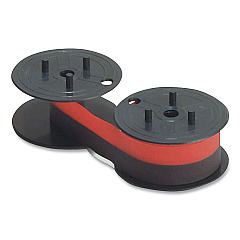 Compatible Dataproducts E3027 Calculator Ribbon, Black/Red, 12/Box