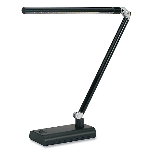 V-Light LED Desk Lamp, 7w x 3.5d x 14.5h, Black (VSL392N)
