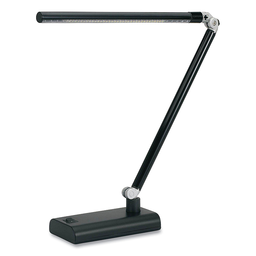 V-Light LED Desk Lamp, 7w x 3.5d x 14.5h, Black (VSL392N)