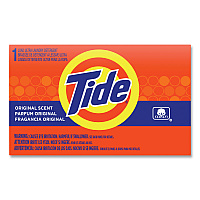 Tide Vending-Design Powder Laundry Detergent, 1.5 oz, 156/Carton (49340)