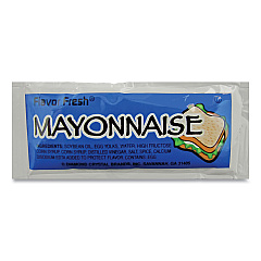 Flavor Fresh Condiment Packets, Mayonnaise, 0.32 oz Packet, 200/Carton (80005)