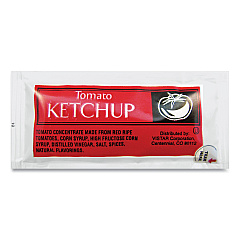 Vistar Condiment Packets, Ketchup, 0.25 oz Packet, 200/Carton (80002)