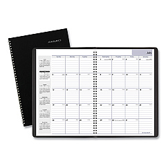 AT-A-GLANCE DayMinder Monthly Planner, Academic Year, Ruled Blocks, 12 x 8, Black Cover, 14-Month (July to Aug): 2022 to 2023 (AY200)
