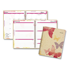 AT-A-GLANCE Watercolors Weekly/Monthly Planner, Watercolors Artwork, 11 x 8.5, Multicolor Cover, 13-Month (Jan to Jan): 2023 to 2024 (791905G)