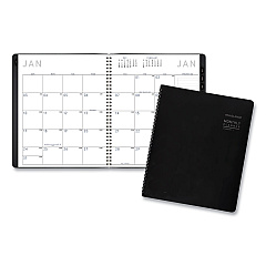AT-A-GLANCE Contemporary Monthly Planner, Premium Paper, 11 x 9, Black Cover, 12-Month (Jan to Dec): 2023 (70260X05)