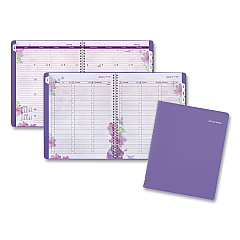 AT-A-GLANCE Beautiful Day Weekly/Monthly Planner, Vertical-Column Format, 11 x 8.5, Purple Cover, 13-Month (Jan to Jan): 2023 to 2024 (938P905)